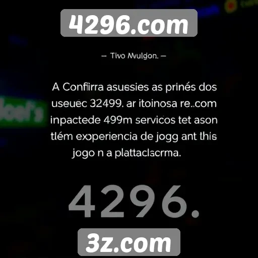 4296.com | Feedback dos usuários sobre 4296.com e seus serviços